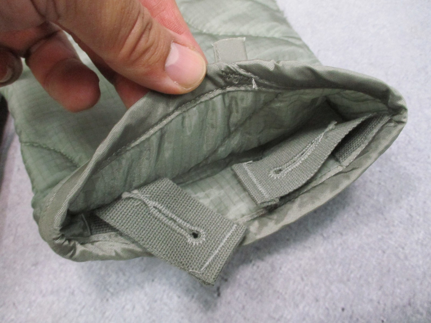 US Military M65 Field Jacket Liner Small Sage Green Quilted Cold Weather