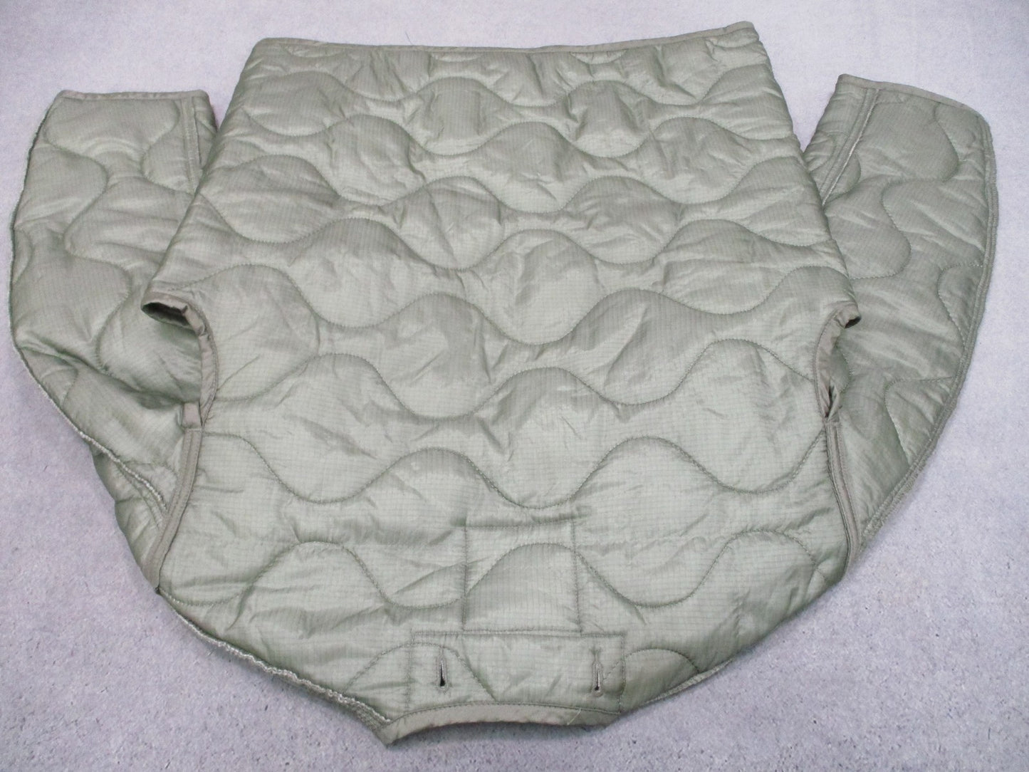 US Military M65 Field Jacket Liner Small Sage Green Quilted Cold Weather