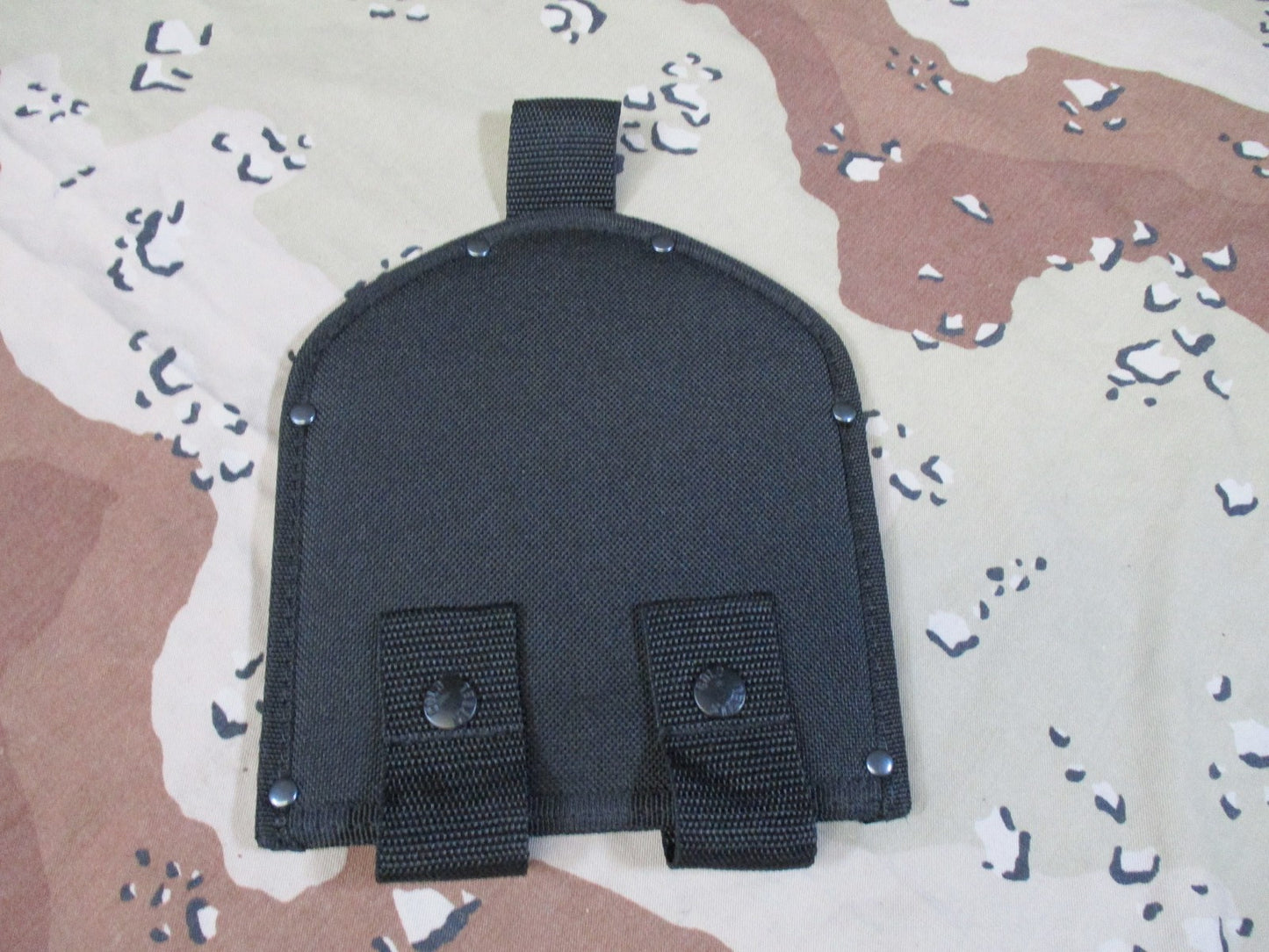 Tactical Folding Shovel Sheath Nylon Entrenching Tool Cover Black Belt Mount