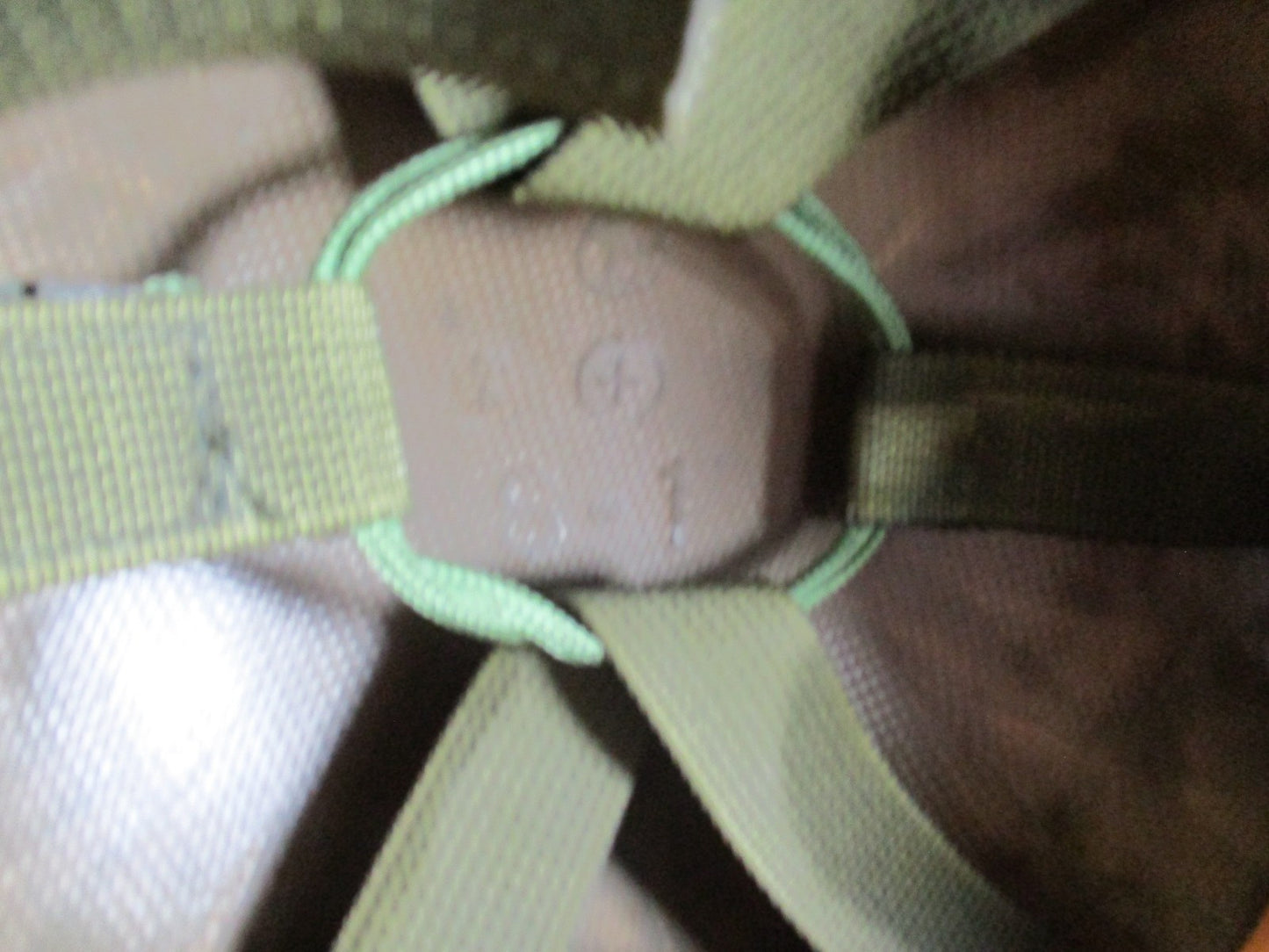 USGI PASGT Helmet Size Small OD Green K-Pot 1983 NSN 8470-01-092-7526