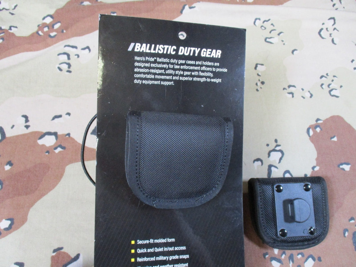 Hero's Pride 1040 Ballistic Radio Holder With Extra Swivel Mount Duty Gear New