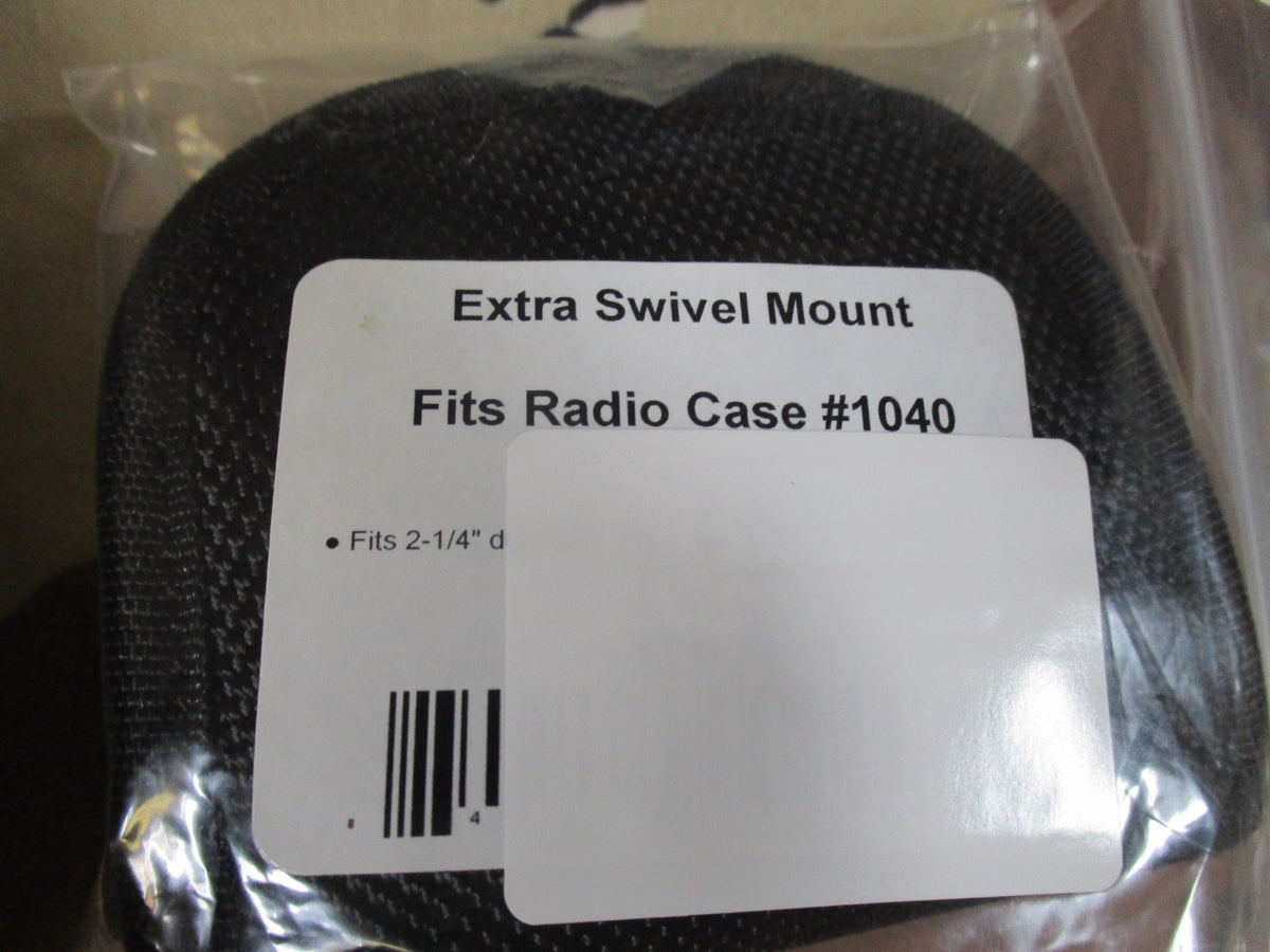 Hero's Pride 1040 Ballistic Radio Holder With Extra Swivel Mount Duty Gear New