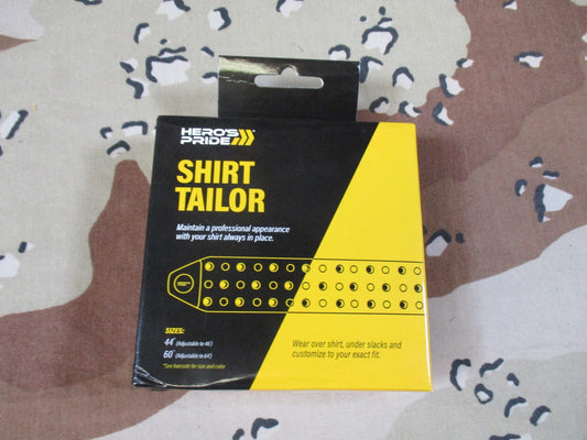 Hero's Pride Shirt Tailor Uniform Shirt Stay Belt - White - Size 44