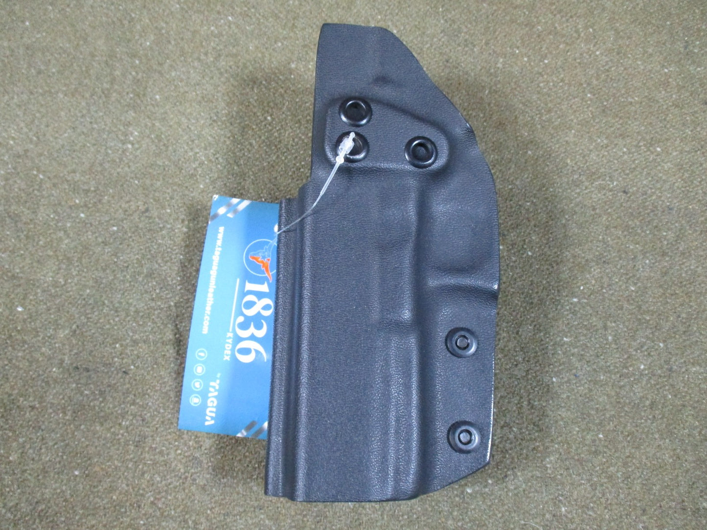 1836 Tagua NDTR Kydex Holster for Glock 17 22 31 Optics Ready Ambidextrous IWB
