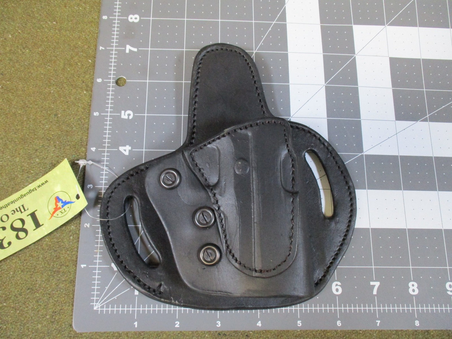 1836 by Tagua Crusader 2-in-1 Leather Holster Optic Ready 1911 Shield 380 EZ RH