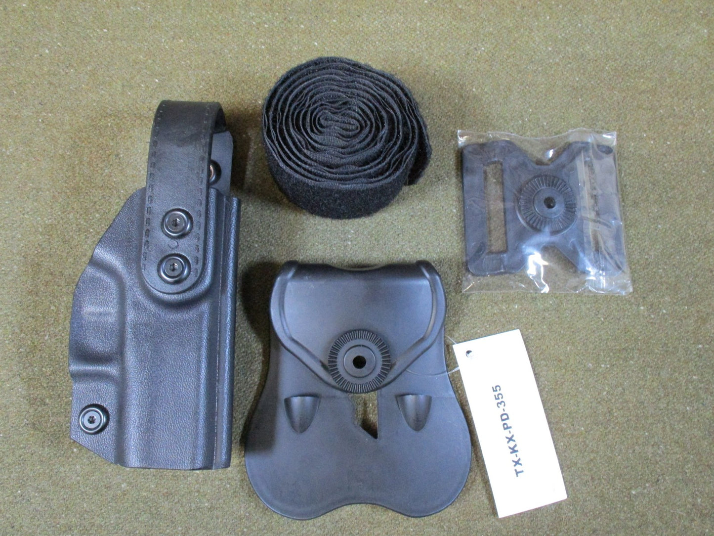 1836 Kydex Holster for Glock 43 43X 48 Right Hand Black Tactical Duty Gear