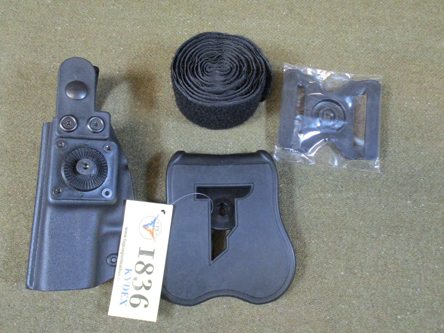 1836 Kydex Holster for Glock 43 43X 48 Right Hand Black Tactical Duty Gear