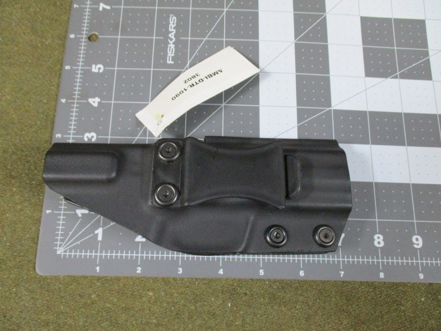 1836 by Tagua Kydex Holster MBI-DTR-1090 Optic Ready Ambidextrous IWB Black