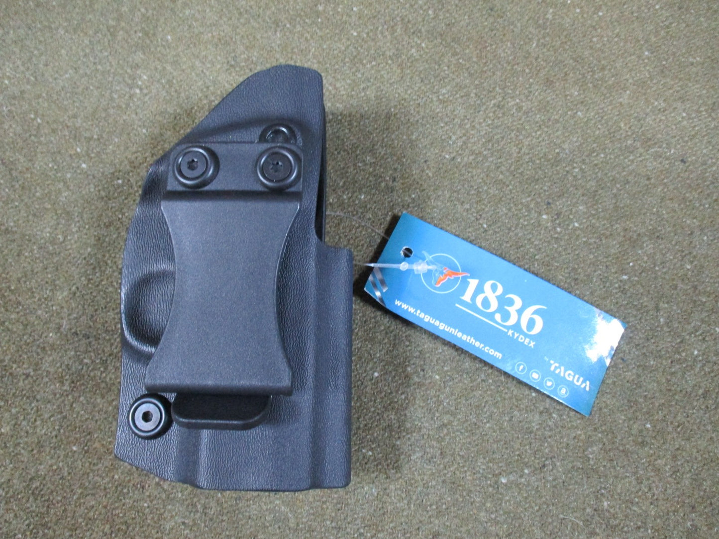 Tagua 1836 Kydex Holster for Sig Sauer P365 Optics Ready Ambidextrous IWB