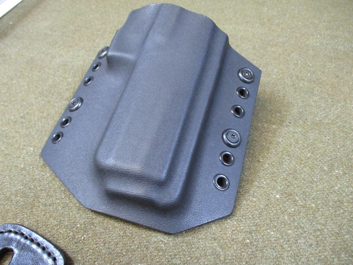 1836 Kydex Open Top Belt Holster for Sig Sauer P320 4.7" Full Size Right Hand