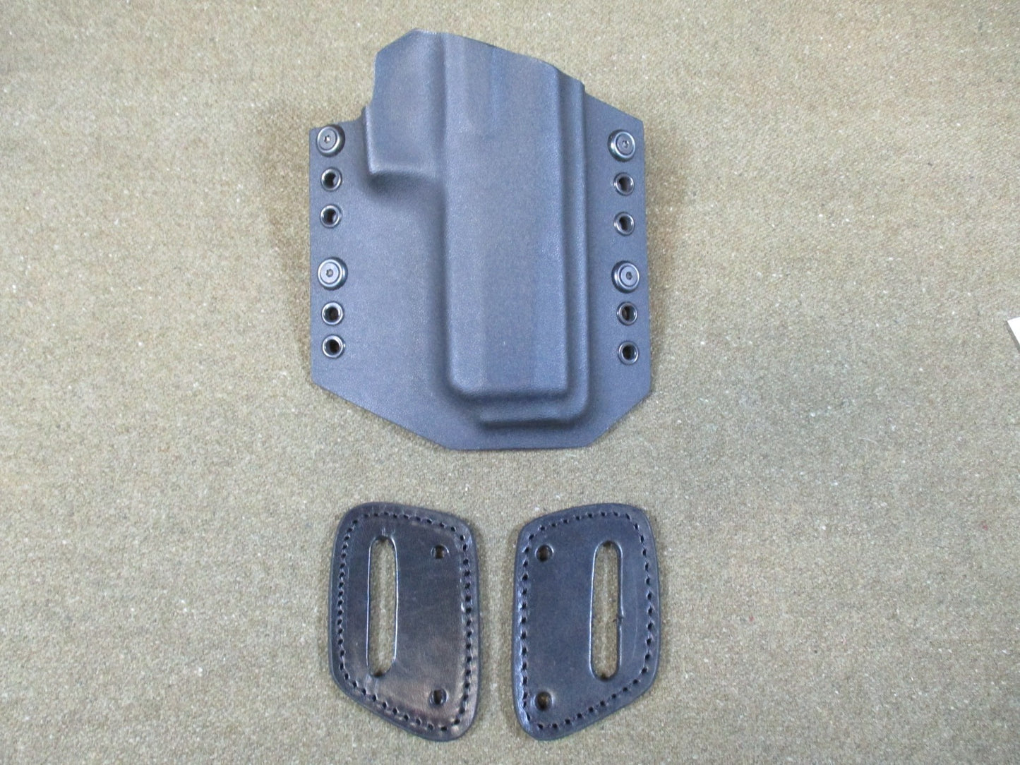 1836 Kydex Open Top Belt Holster for Sig Sauer P320 4.7" Full Size Right Hand
