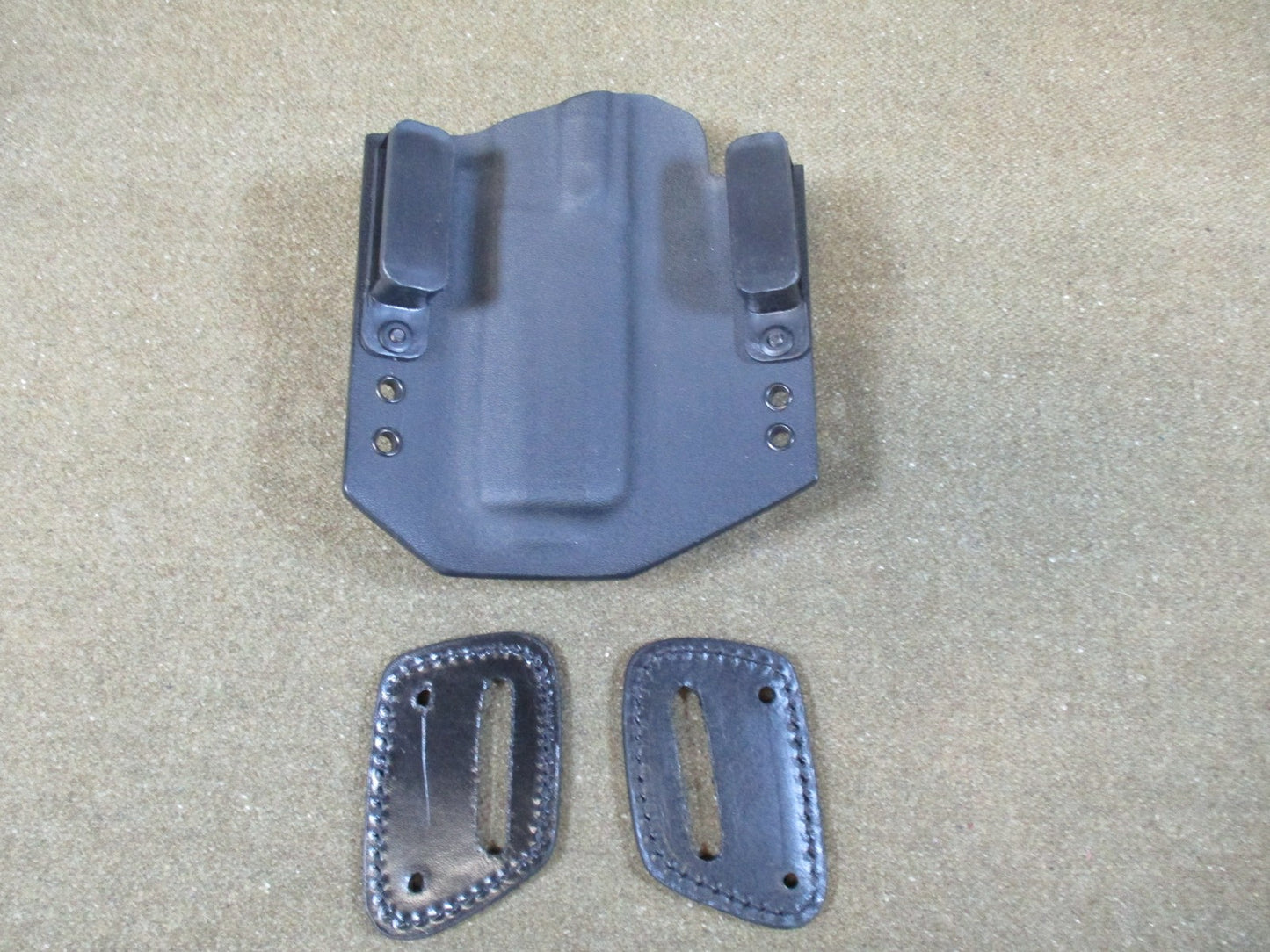 1836 Kydex Open Top Belt Holster for Sig Sauer P320 4.7" Full Size Right Hand