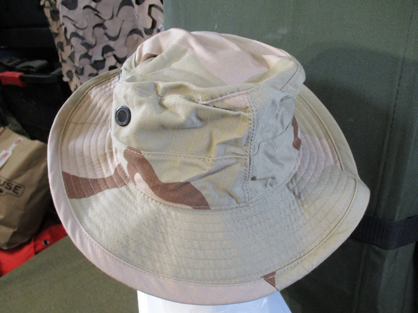 NOS US Military DCU Desert Camo Boonie Hat Size 6 5/8 Genuine Issue