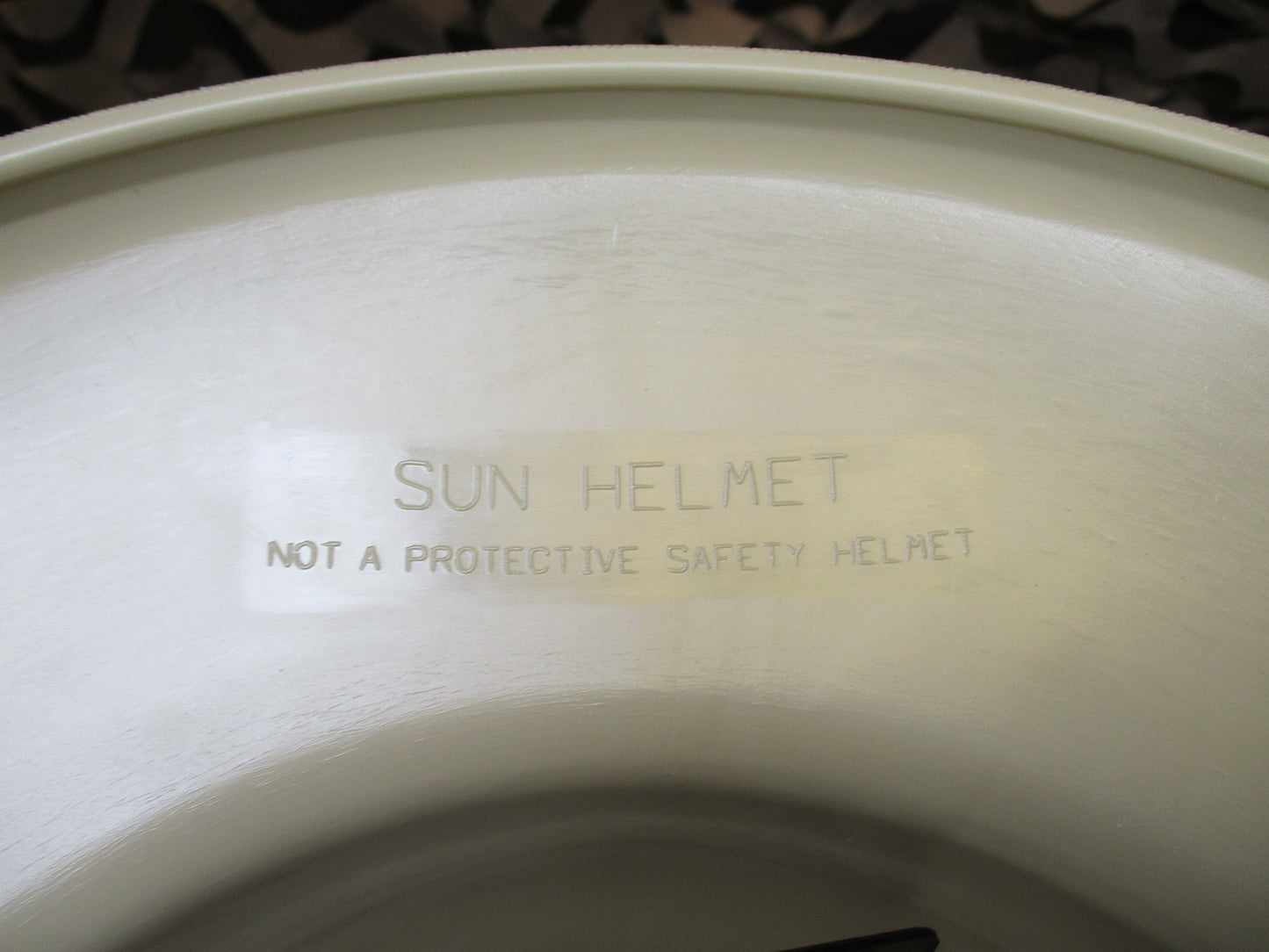 Sun Helmet – Marine Corps Rifle Range Coach Hat – safari explorer pith hat USMC