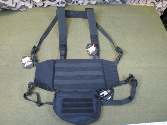 New Condor VAS chest rig lot swat team set black tactical molle set