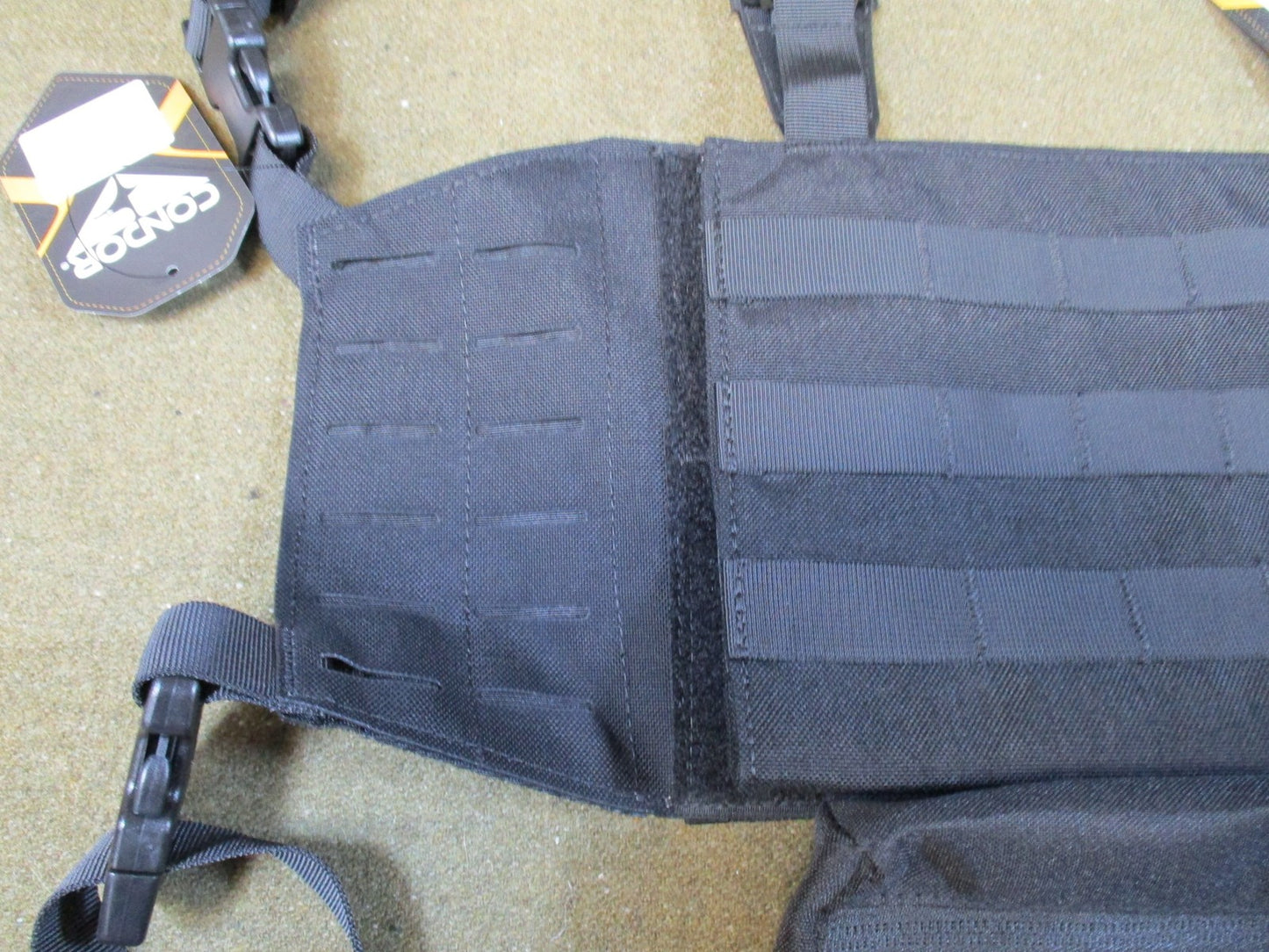 New Condor VAS chest rig lot swat team set black tactical molle set