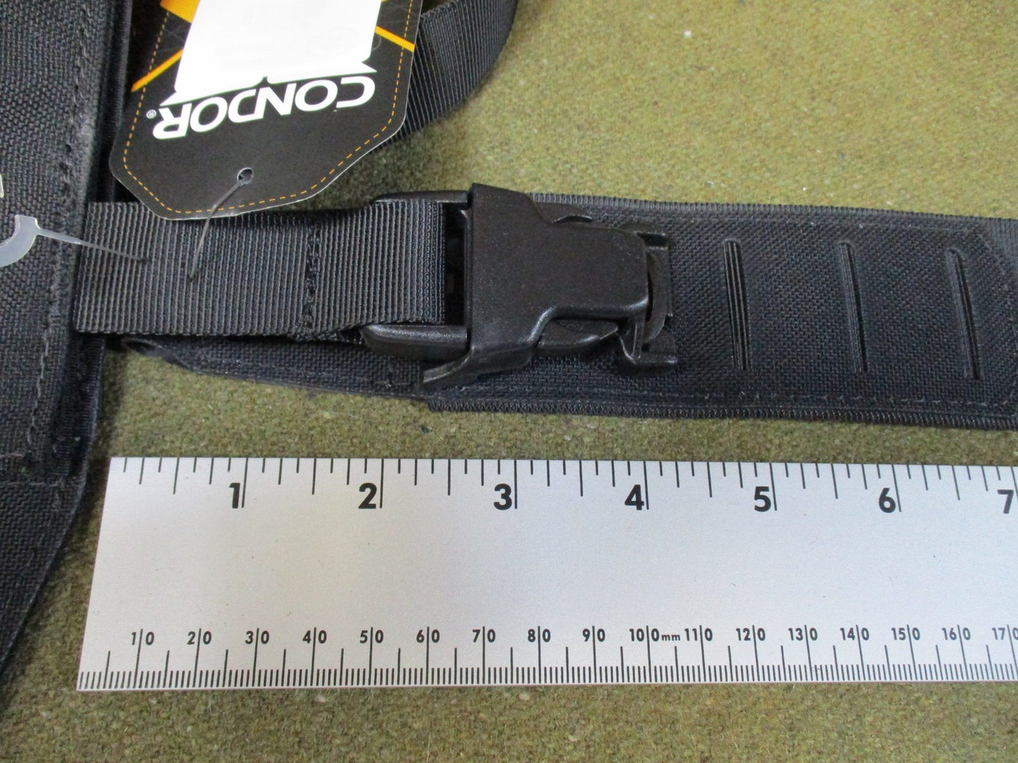 New Condor VAS chest rig lot swat team set black tactical molle set