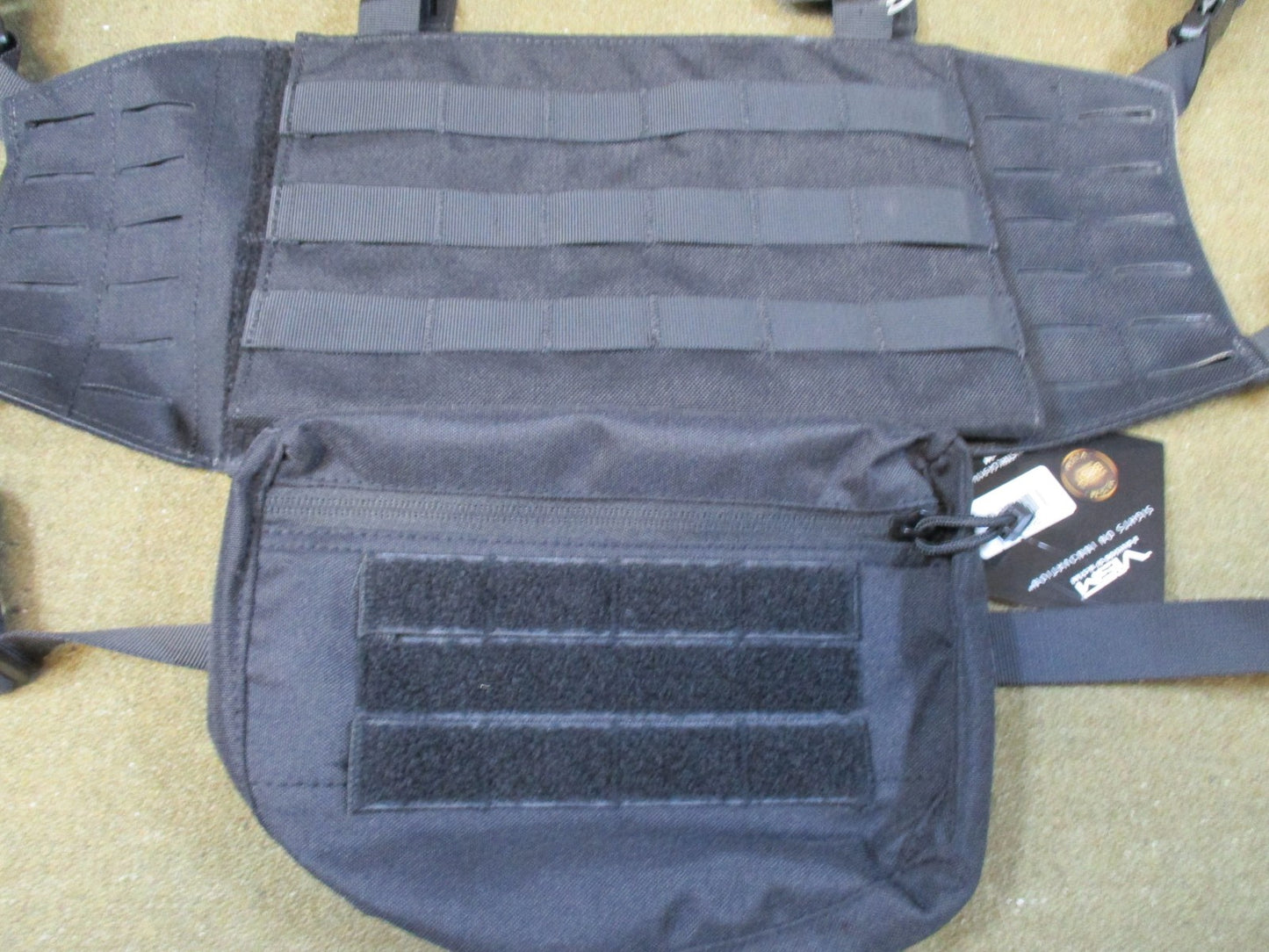 New Condor VAS chest rig lot swat team set black tactical molle set