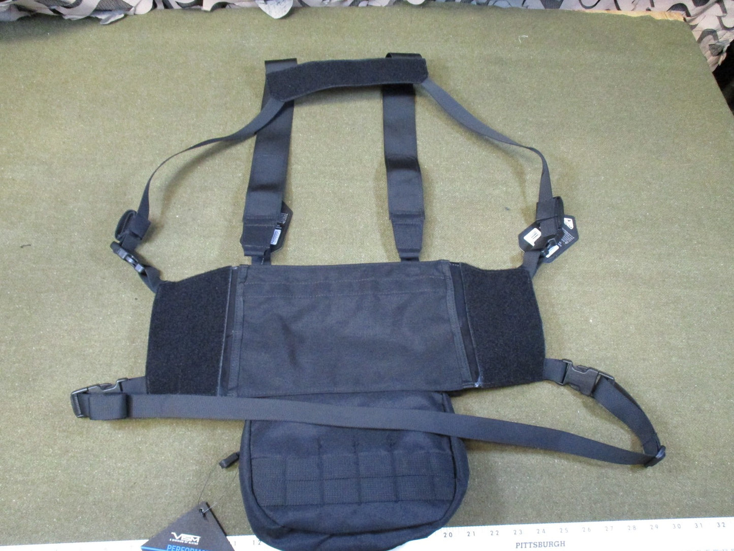 New Condor VAS chest rig lot swat team set black tactical molle set