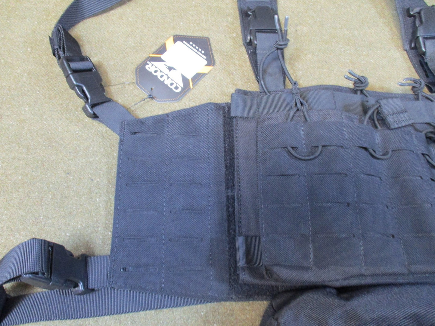 New Condor VAS chest rig set tactical gear lot swat team gear placard hanger set