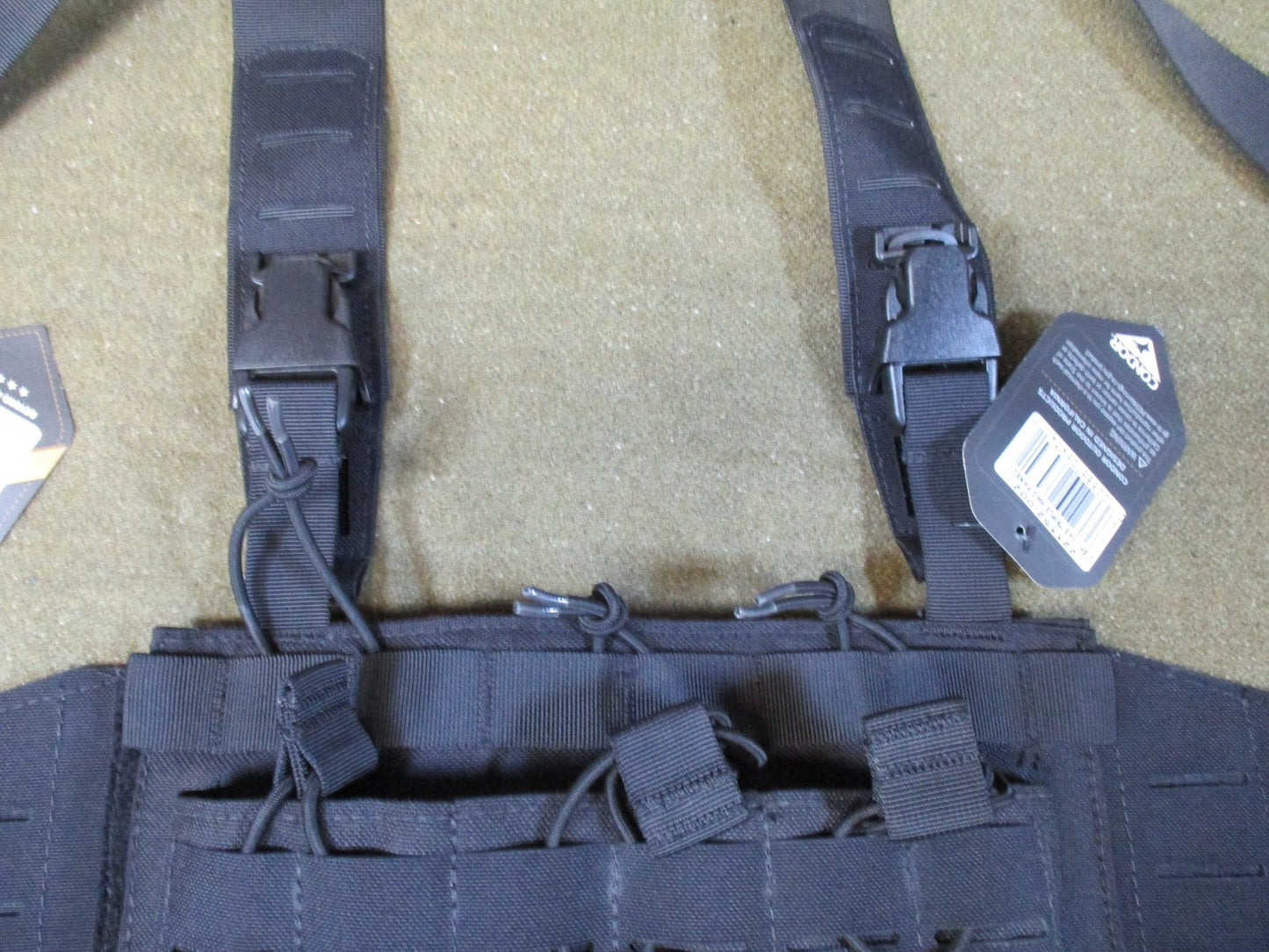 New Condor VAS chest rig set tactical gear lot swat team gear placard hanger set