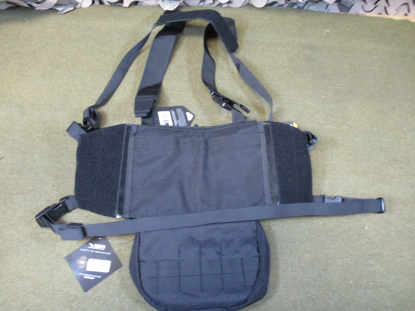 New Condor VAS chest rig set tactical gear lot swat team gear placard hanger set