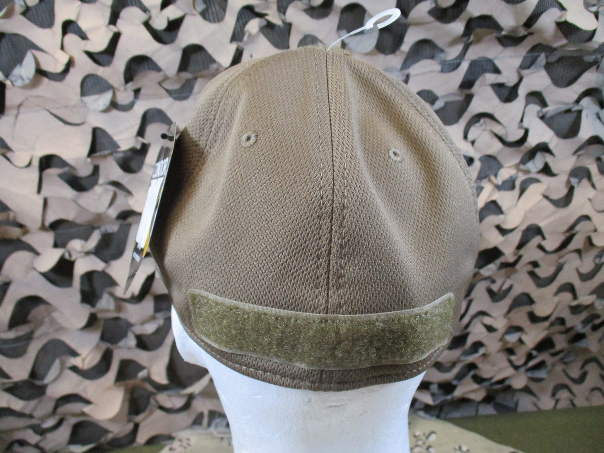 New Condor Tactical Operator Cap Coyote Brown Mesh Hook & Loop Patch Hat L/XL