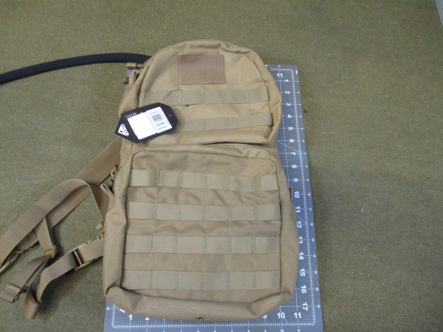 Condor HCB2 Hydration Carrier Coyote Brown Tactical MOLLE Pack w/ Bladder New