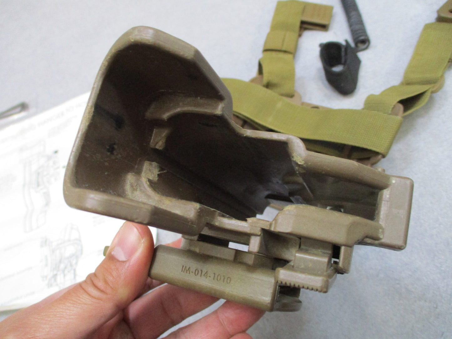 DeSantis Gunhide Tactical Holster for Beretta 92F/92FS/M9 - Used - Good - Kit