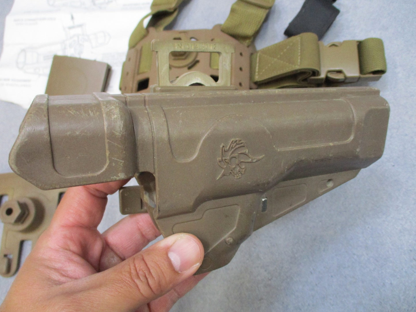 DeSantis Gunhide Tactical Holster for Beretta 92F/92FS/M9 - Used - Good - Kit