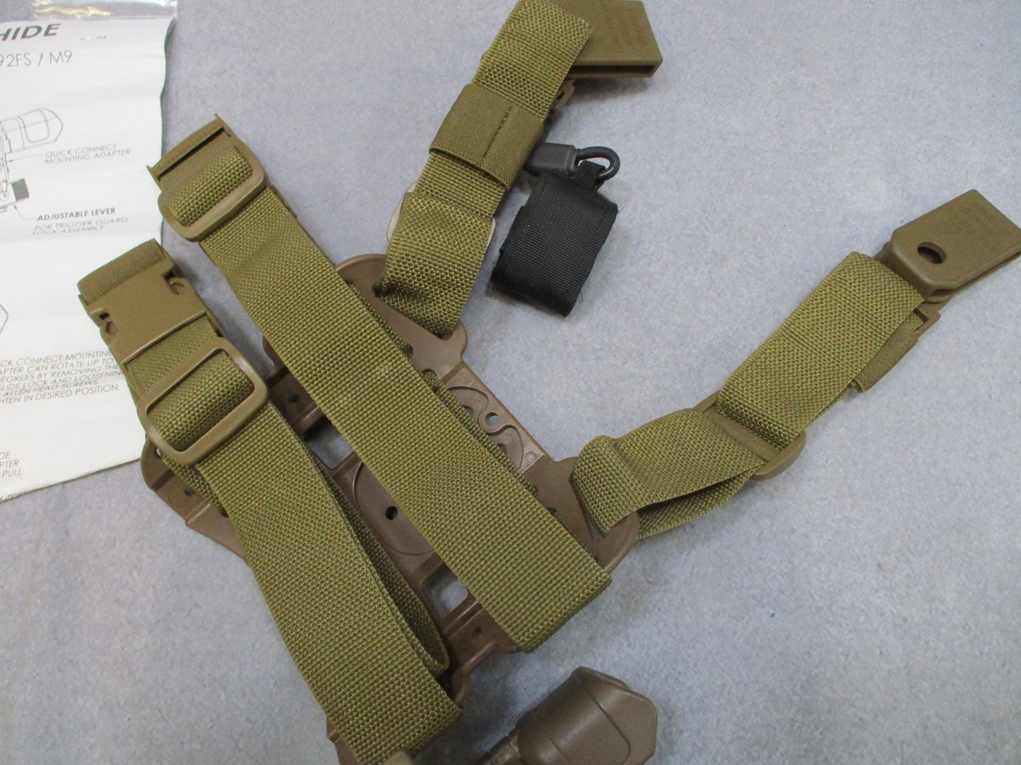 DeSantis Gunhide Tactical Holster for Beretta 92F/92FS/M9 - Used - Good - Kit