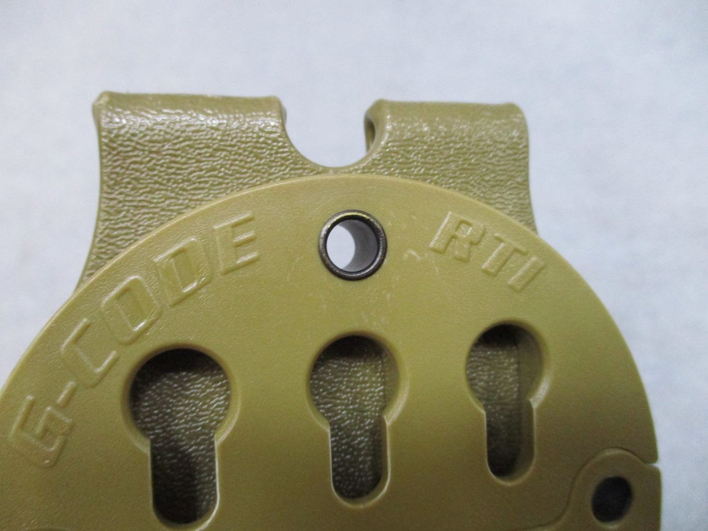 G-CODE TACTICAL HOLSTER MOUNT PISTOL/DUTY BELT ADAPTER RTI GA-0025 TAN 499