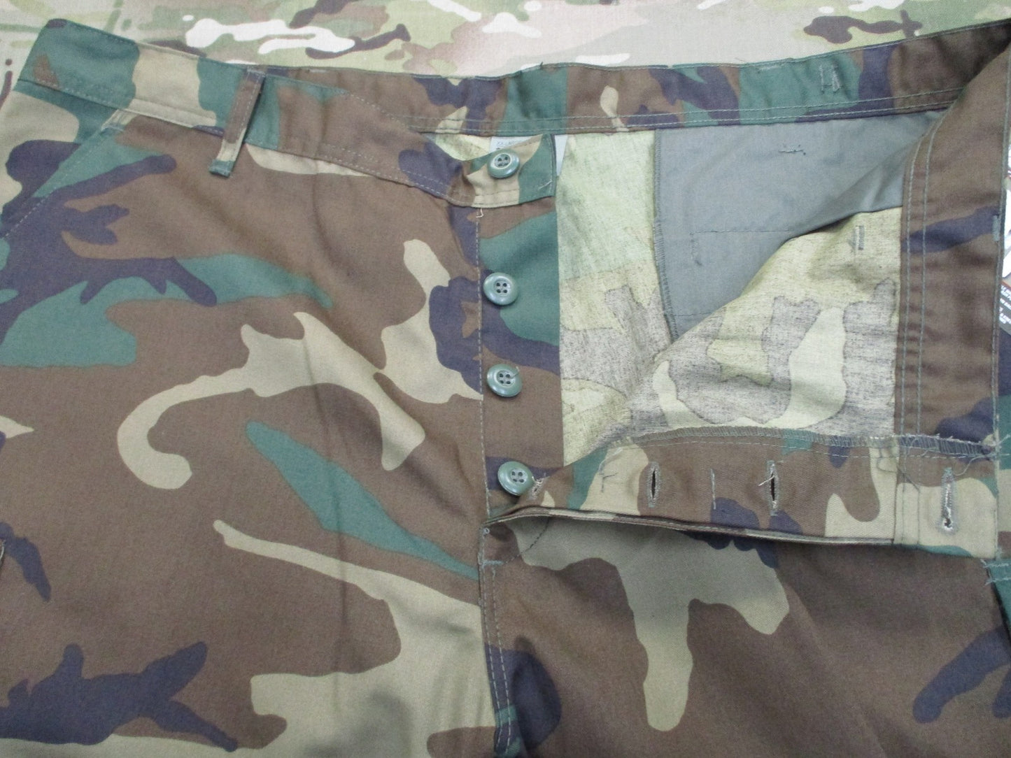 New Rothco Woodland Camo BDU Pants Tactical Military Style 7949 Size 2XL Long