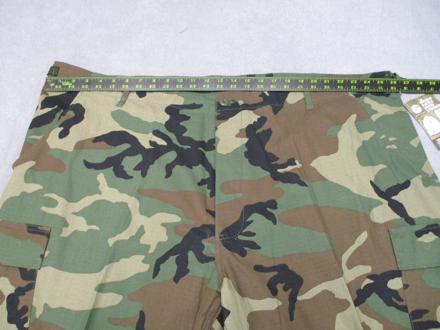 New Rothco BDU Pants Woodland Camo 4XL Regular 100% Cotton Rip-Stop Tactical