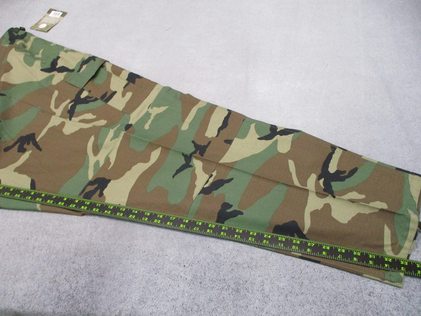 New Rothco BDU Pants Woodland Camo 4XL Regular 100% Cotton Rip-Stop Tactical