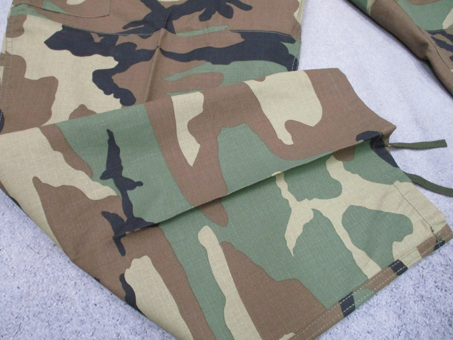 New Rothco BDU Pants Woodland Camo 4XL Regular 100% Cotton Rip-Stop Tactical