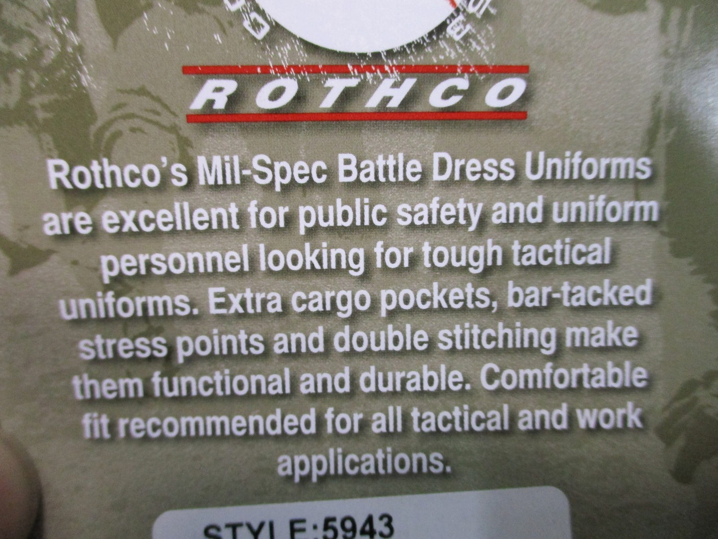 New Rothco BDU Pants Woodland Camo 4XL Regular 100% Cotton Rip-Stop Tactical