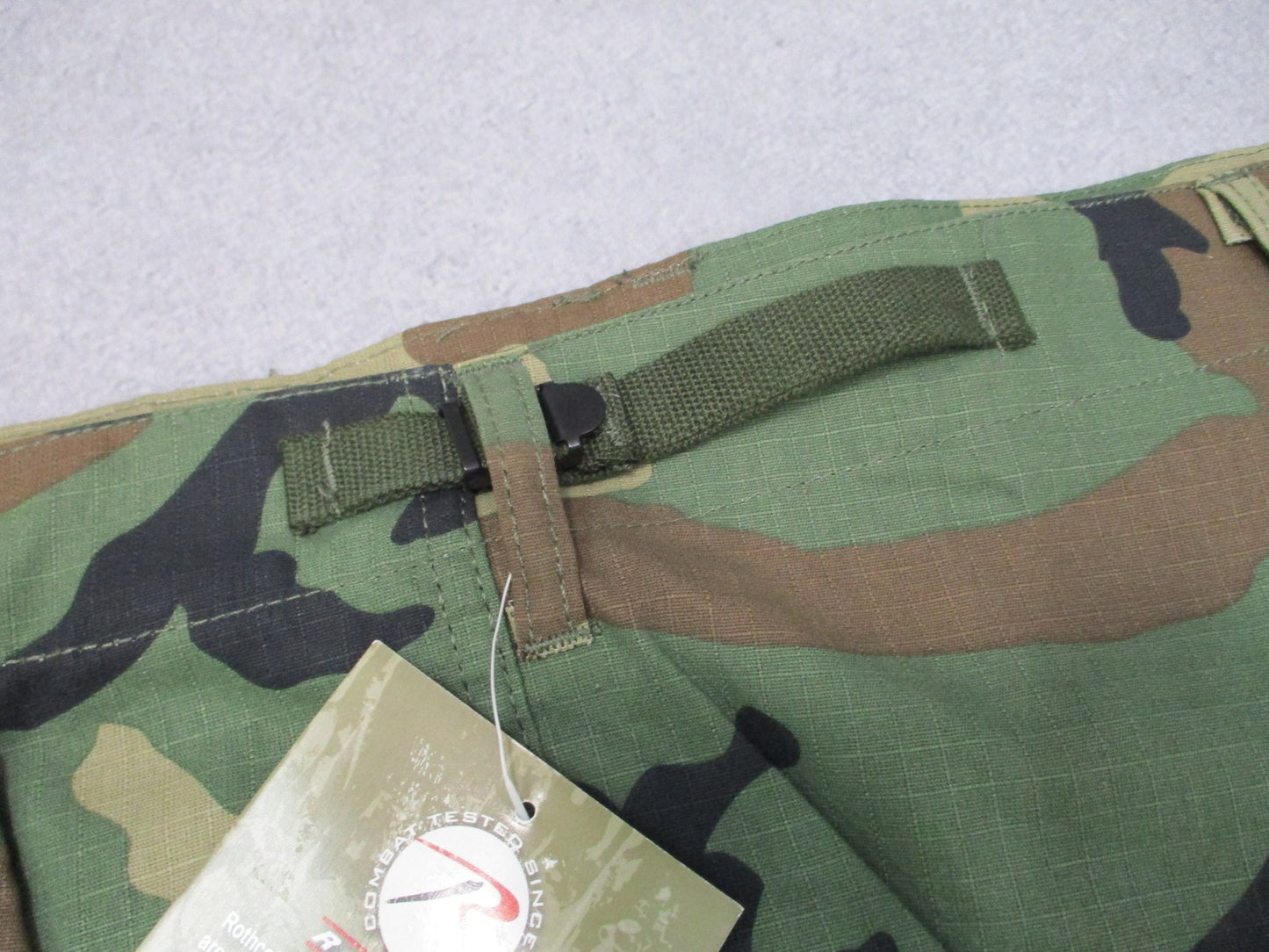 New Rothco BDU Pants Woodland Camo 4XL Regular 100% Cotton Rip-Stop Tactical