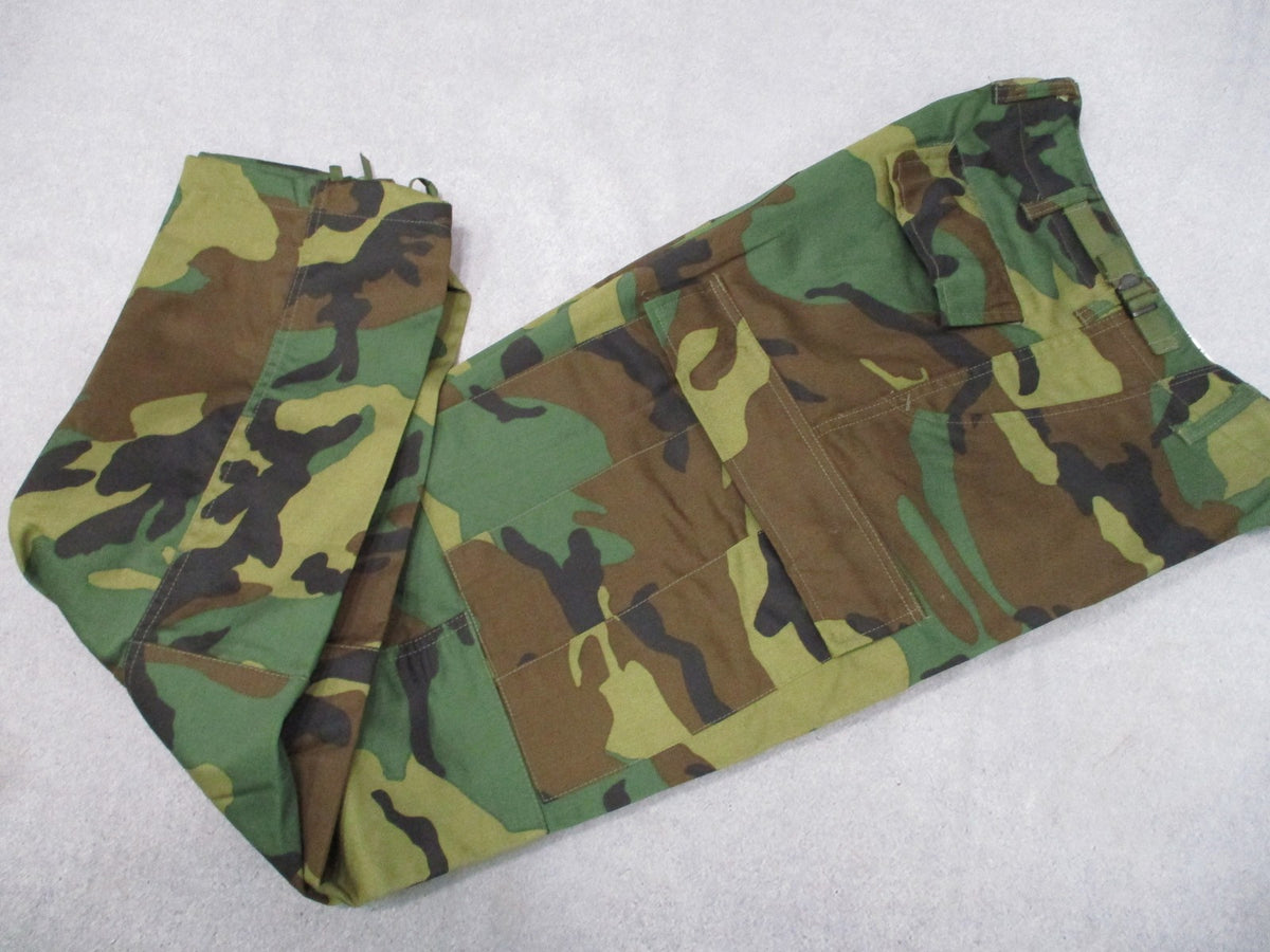 New Fox Outdoor Woodland Camo Combat Trousers BDU Pants X-Small Regular