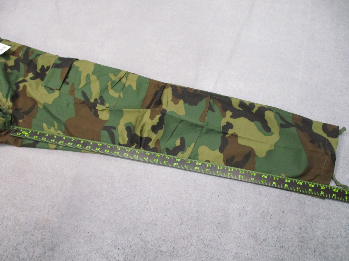 New Fox Outdoor Woodland Camo Combat Trousers BDU Pants X-Small Regular