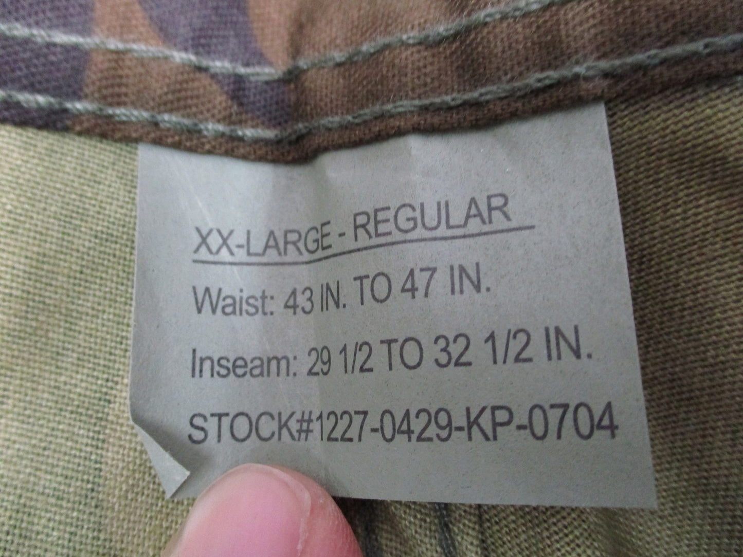New Rothco BDU Pants Woodland Camo Tactical Military Style 2XL Regular 7947