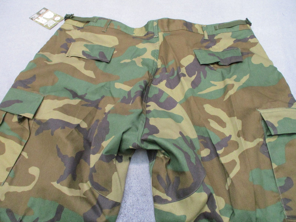 New Rothco BDU Pants 3XL Regular Woodland Camo Tactical Cargo Military Style
