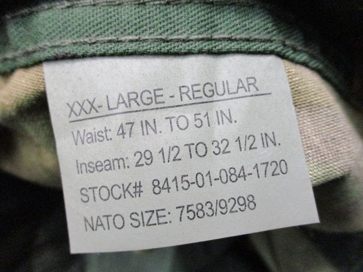 New Rothco BDU Pants 3XL Regular Woodland Camo Tactical Cargo Military Style