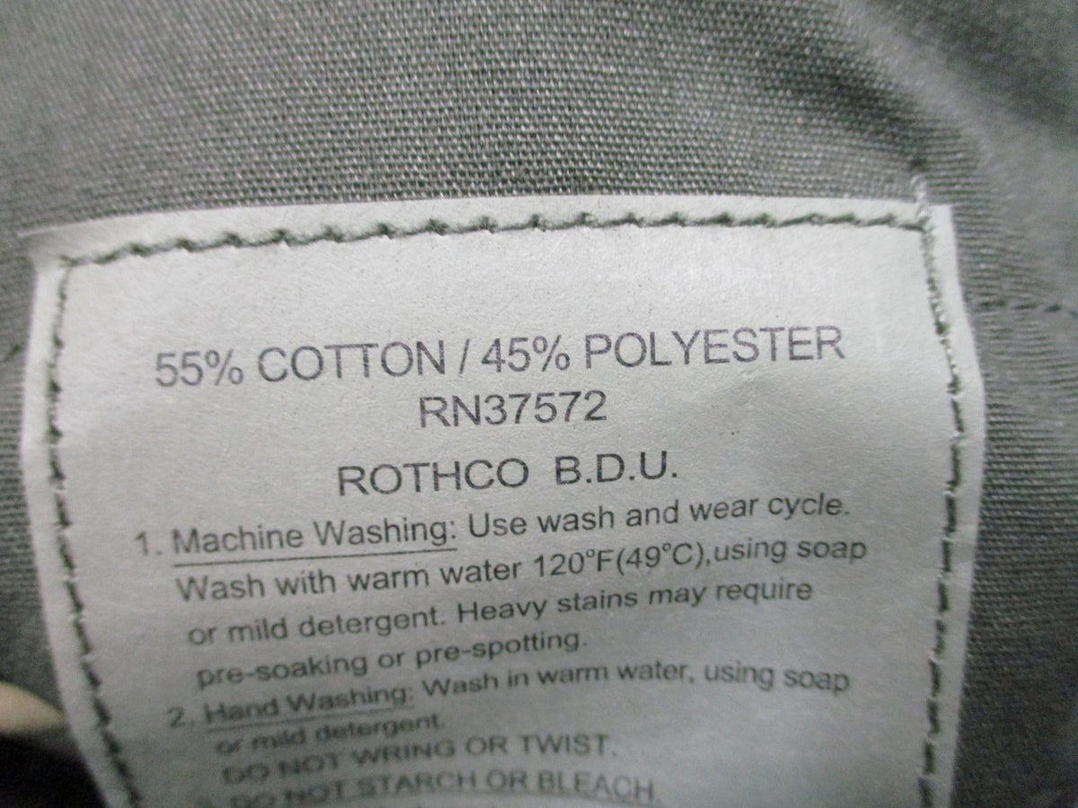 New Rothco BDU Pants 3XL Regular Woodland Camo Tactical Cargo Military Style