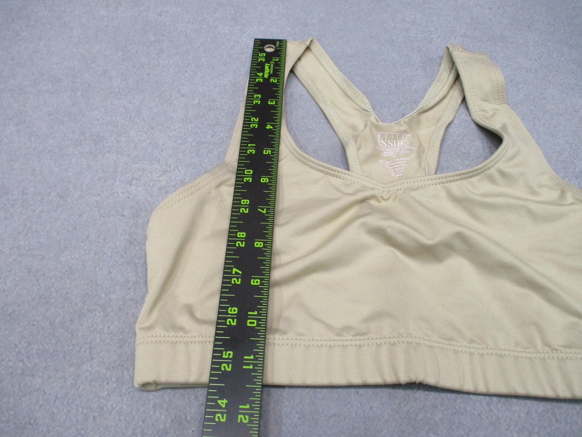 3 Pack NWT USGI Elite Issue Women's Sports Bras Tan Small NSN 8425-01-532-4517