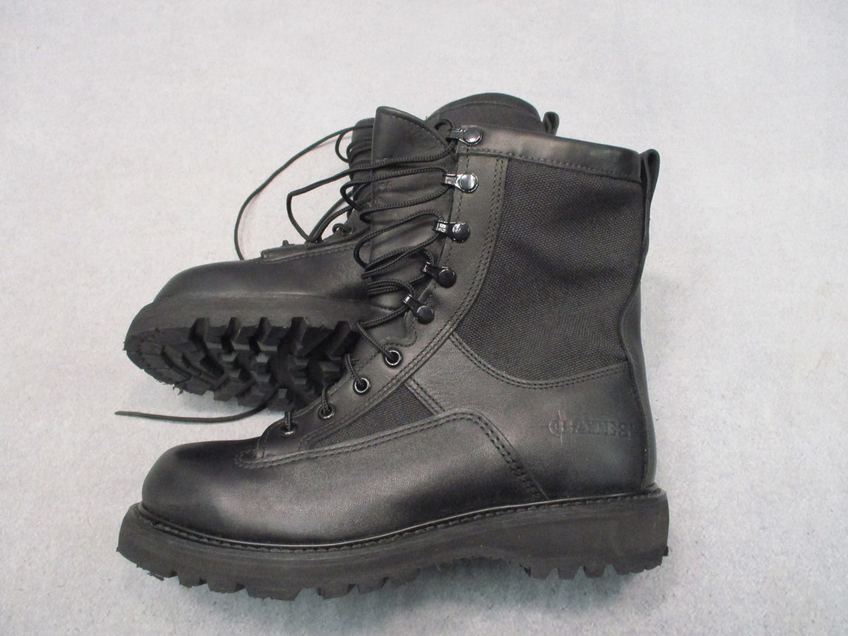 Bates Military Combat Boots Mens 8 R Black Gore-Tex Vibram New Old Stock