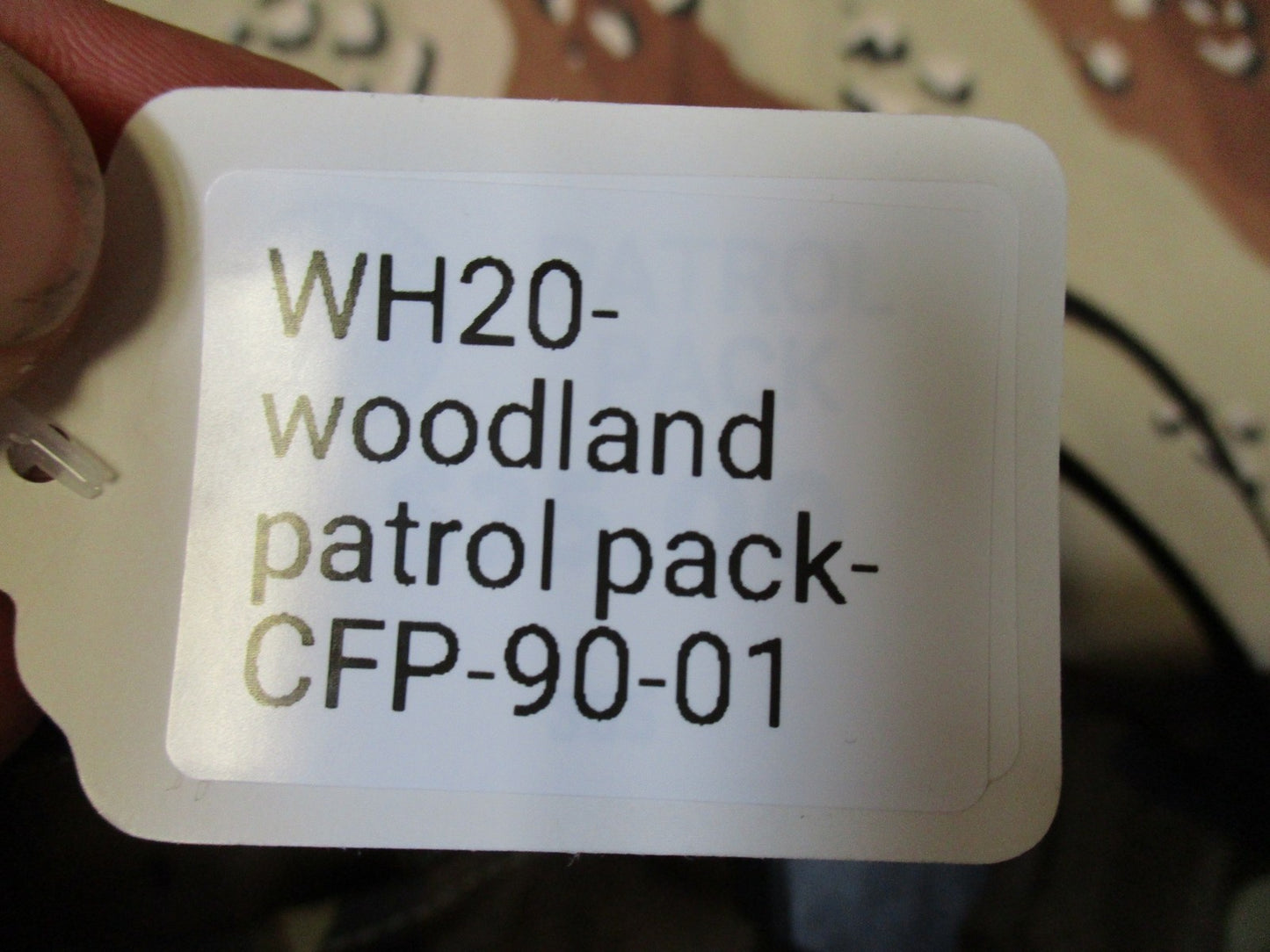 US Military Surplus Woodland Patrol Combat Pack Tactical Field Bag CFP-90