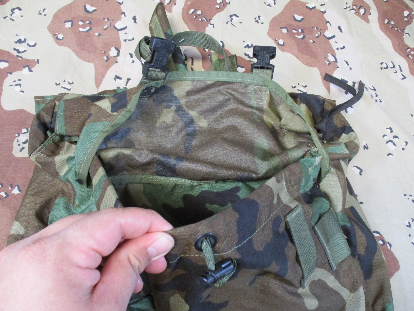 US Military Surplus Woodland Patrol Combat Pack Tactical Field Bag CFP-90