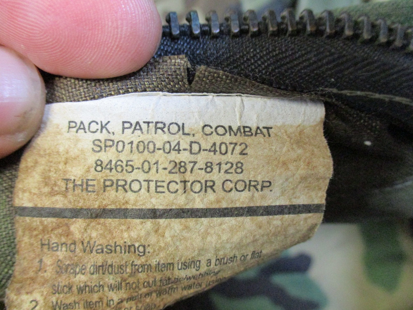 US Military Surplus Woodland Patrol Combat Pack Tactical Field Bag CFP-90