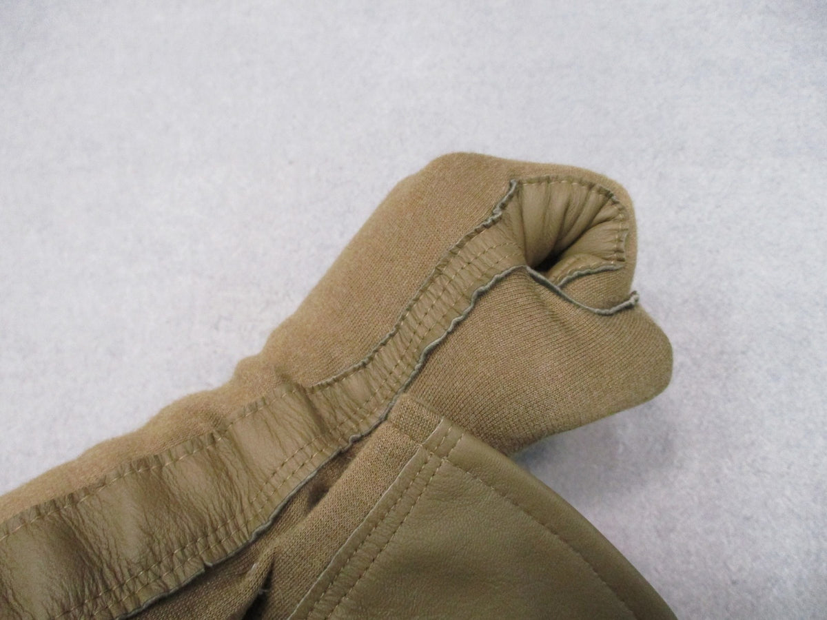 NWT USGI Nomex CVC Flyers Gloves Coyote Tan Touchscreen Size 8 GS/FRP-2